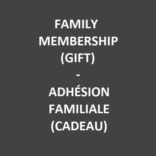 Adhésion famille - adhésion-cadeau